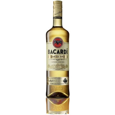 Bacardi Gold (Oro) rum 0,7 37,5%