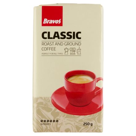Bravos Classic őrölt kávé 250g B
