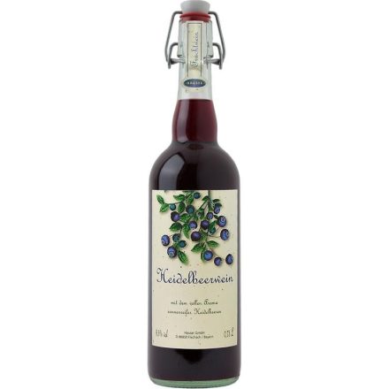 Hauser Heidelbeerwein (áfonya) 0,75l 8,5%***