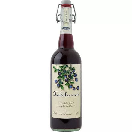 Hauser Heidelbeerwein (áfonya) 0,75l 8,5%***