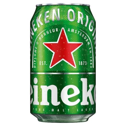 Heineken sör 0,33l 5% dob.