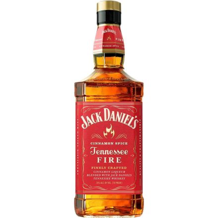 Jack Daniels Fire 0,7l 35% Csípős-fahéjas whiskey alapú likőr