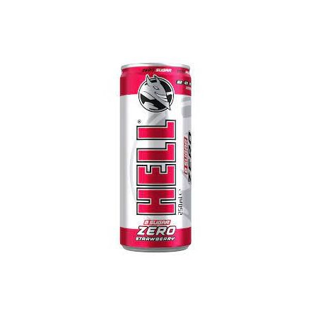 Hell Zero Strawberry 250ml energia