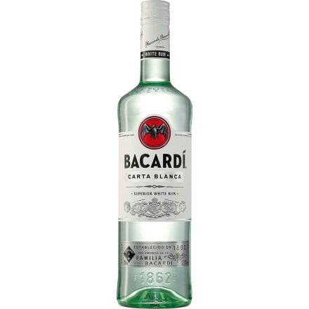 Bacardi Carta Blanca 1L 37,5%