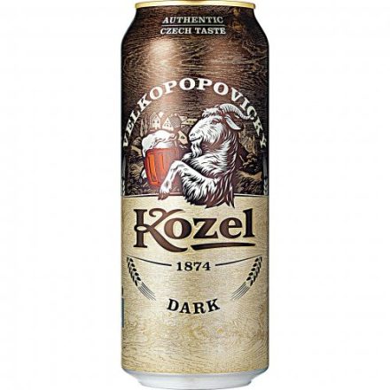 Kozel dark sör 0,5l dob.
