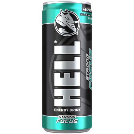 Hell Strong Focus Energiaital 250ml