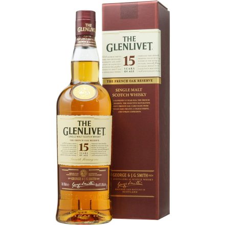 The Glenlivet 15 éves The French Oak Reserve whisky 0,7l 40%