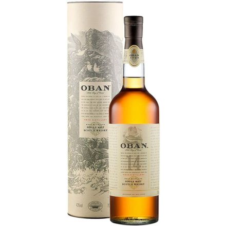 Oban 14 éves Single Malt whisky 0,7l 43% DD