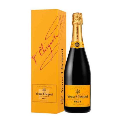 Veuve Clicquot Champagne Yellow 0,75l 12% pezsgő papír DD
