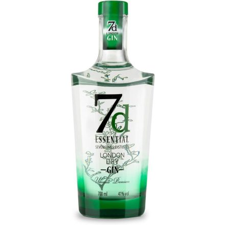 7d Essential London Dry gin 0,7l 41% 1/2