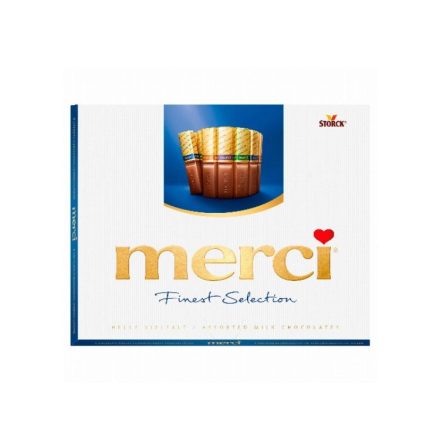 Merci 250g Kék tejcsokoládés válogatás B