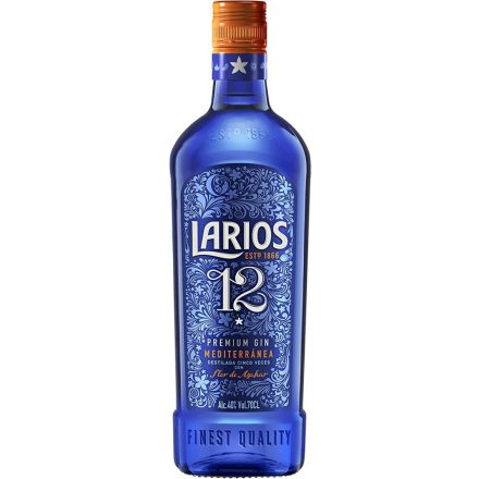 Larios 12 Gin Mediterrán spanyol gin 40% 0.7L