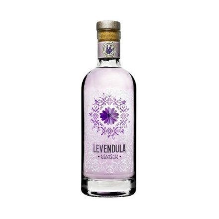 Gin Levendula 0,7l 40% kézműves gin Magyarországról