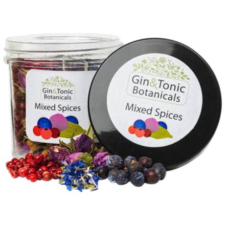 G&T Botanicals 4 fajta fűszer 25g osztott tégelyben