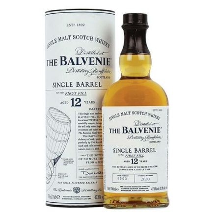 Balvenie 12 éves Single Barrel Scotch Whisky 0,7l 47,8% DD