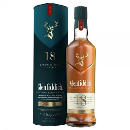 Glenfiddich 18 éves whisky 0,7l 40% DD