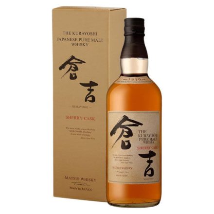 The Kurayoshi Pure Malt sherry cask whisky 0,7l 43% DD
