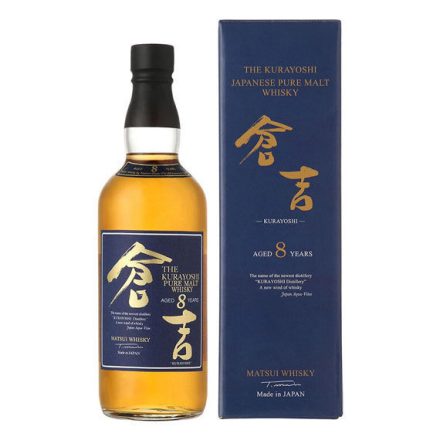 The Kurayoshi Pure Malt 8 éves whisky 0,7l 43% DD