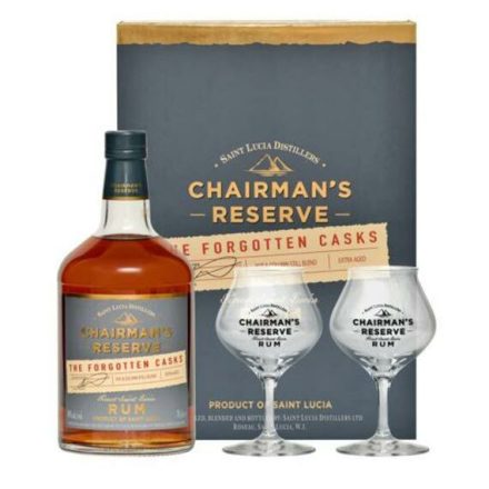 Chairmans Reserve The Forgotten Casks rum 0,7l 40% + 2 pohár DD