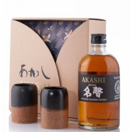 Akashi Meisei Gift Pack Blended Whisky 0,5l 40%