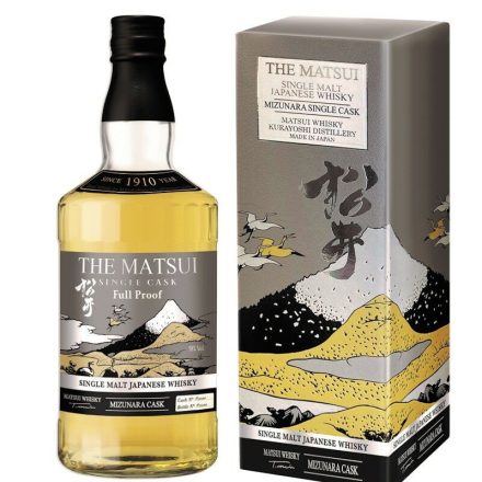 The Matsui Mizunara Single Cask Strength whisky 0,7l 58% DD