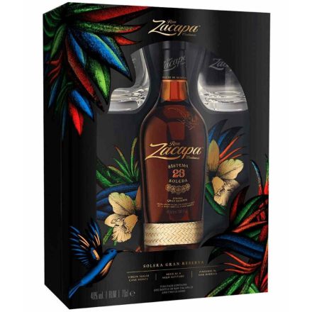 Ron Zacapa 23 éves rum 0,7l 40% + 2 pohár DD