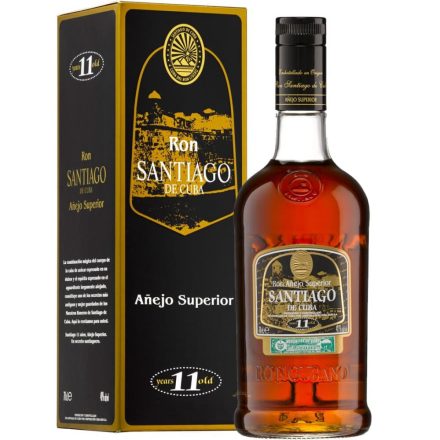 Santiago de Cuba Anejo Superior 11 éves rum 0,7l 40% DD