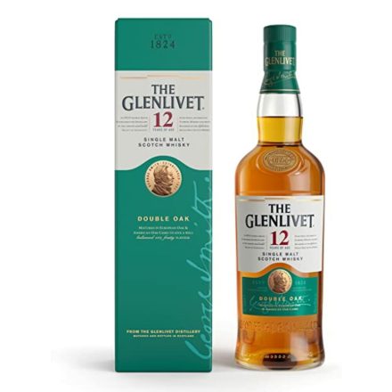 The Glenlivet 12 éves Double Oak whisky 0,7l 40%