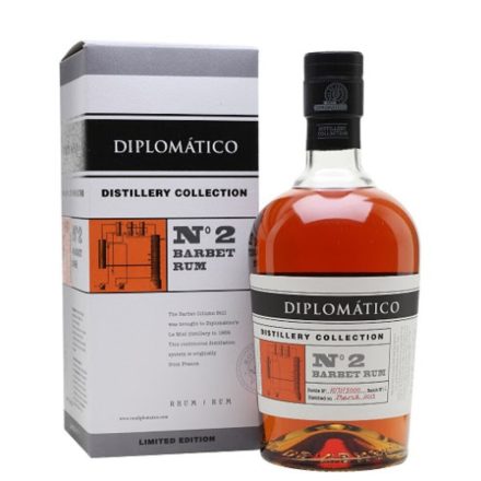 Diplomatico TDC N2 Single Barbet Column Rum Díszdobozban 0,7l 47%