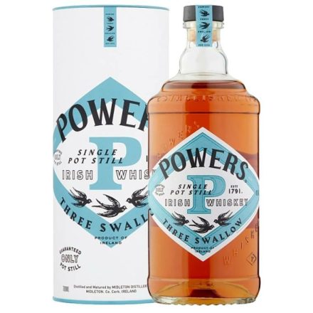 Powers Three Swallow Single Pot Still whiskey 0,7l 40%