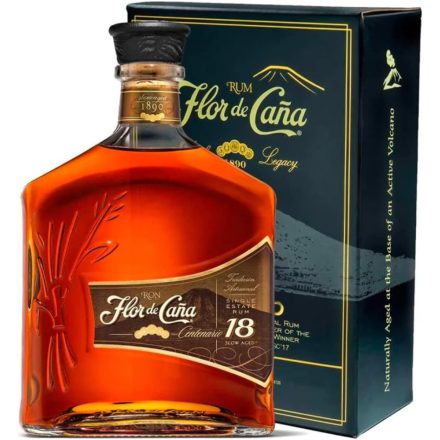 Flor De Cana 18 éves rum 0,7l 40%