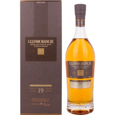Glenmorangie 19 éves Finest Reserve whisky 0,7l 43% prémium DD