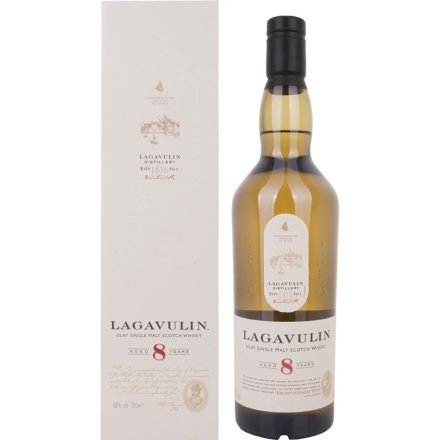 Lagavulin 8 éves Skót Whisky 0,7l 48%