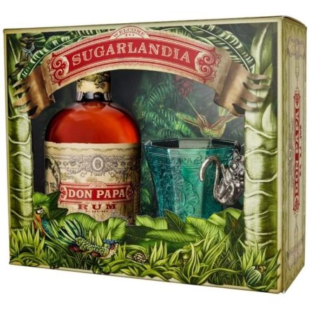 Don Papa 7 éves rum 0,7l 40% + pohár DD