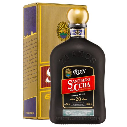Santiago de Cuba 20 éves Extra rum 0,7l 40% DD