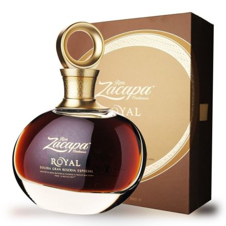 Ron Zacapa Royal Gran Reserva Rum Díszdobozban 0,7l 45%