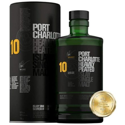Bruichladdich Port Charlotte 10 éves Skót Whisky 0,7l 50%