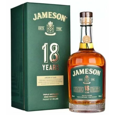 Jameson 18 éves whiskey 0,7l 46% DD