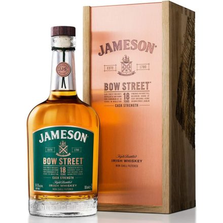 Jameson 18 éves Bow Street Edition Whisky Díszdobozban