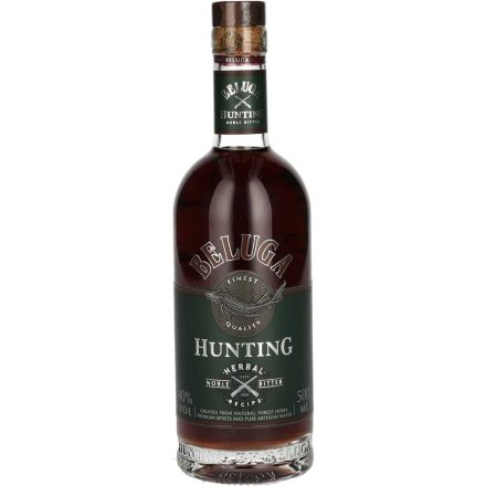 Beluga Hunting Herbal Bitter likőr 0,7l 38%
