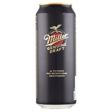 Miller Genuine Draft sör 0,5l 4,7% dob.