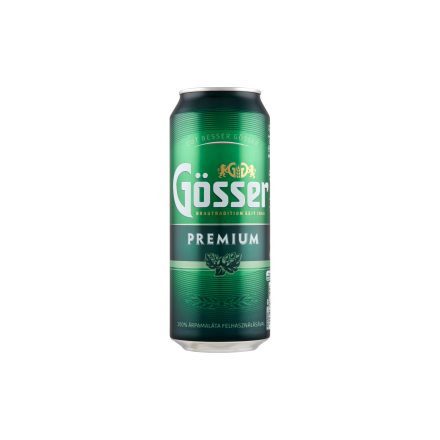 Gösser Premium sör 0,5l dob.