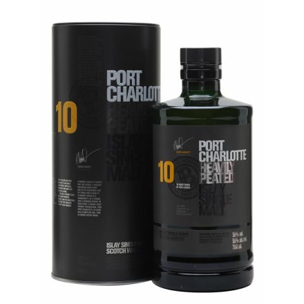 Bruichladdich Port Charlotte 10 éves Scotch whisky 1L 50% DD