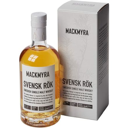 Mackmyra Svensk Rok Svéd Single Malt Whisky Díszdobozban