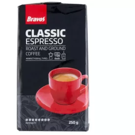 Bravos Classic Espresso őrölt kávé 250g B