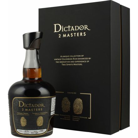Dictador 2 Masters 1980 37 éves Chateau dArche Finish rum 0,7l 45% DD