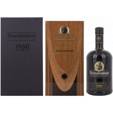 Bunnahabhain 36yo whisky 1980 Canasta Cask Finish 49,5% 0,7l fa DD