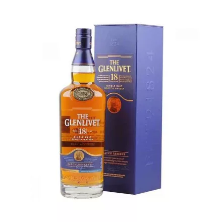The Glenlivet 18 éves whisky 0,7l 40%  DD