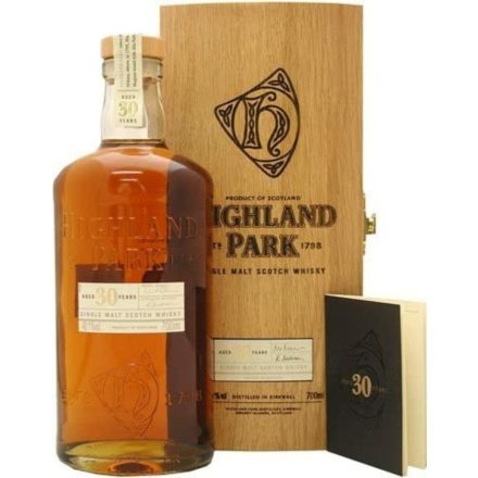 Highland Park 30 éves Single Malt Whisky Fa Díszdobozban