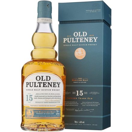 Old Pulteney 15 Éves Single Malt Scotch Whisky